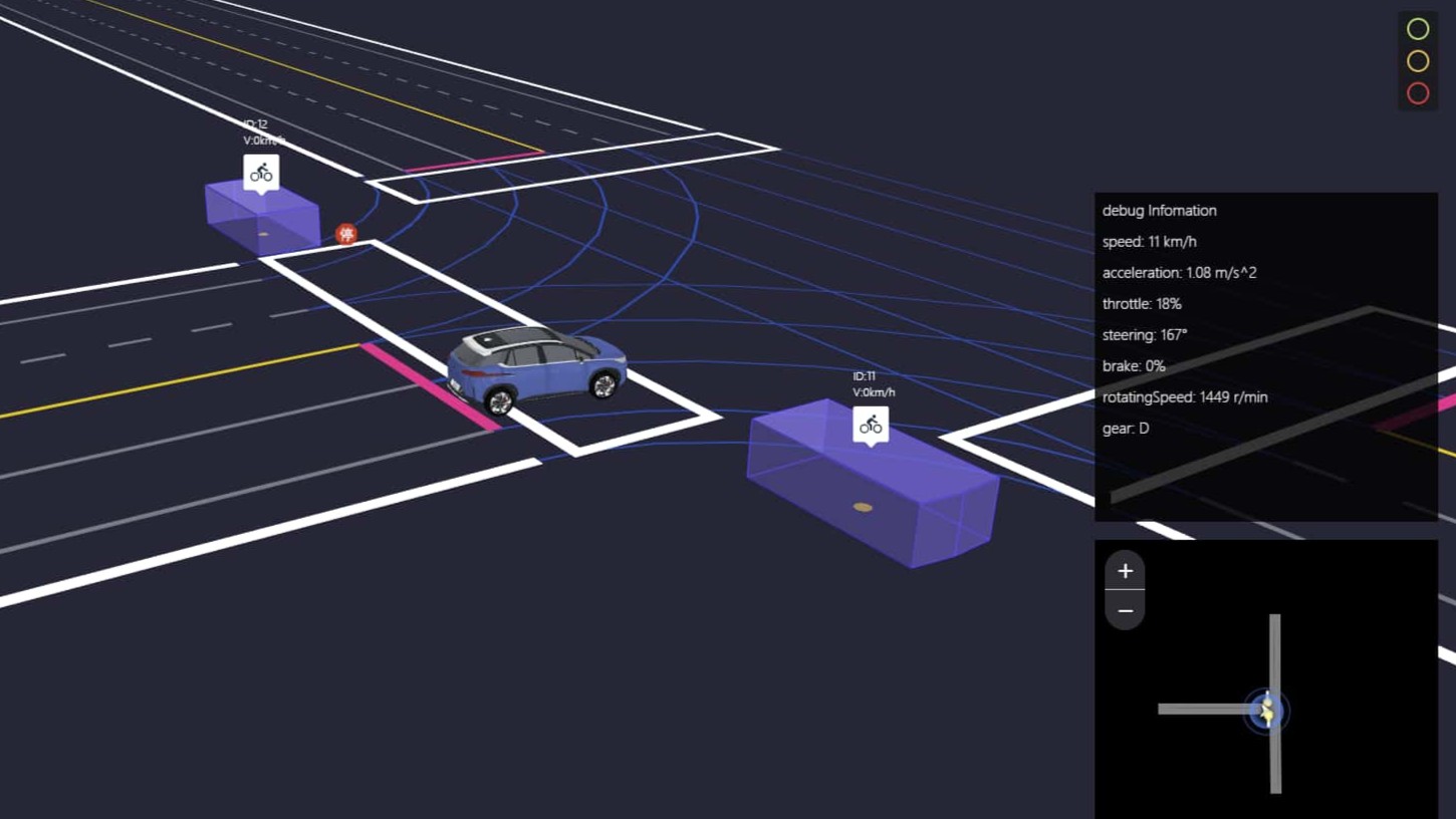 Autonomous vehicle simulation project